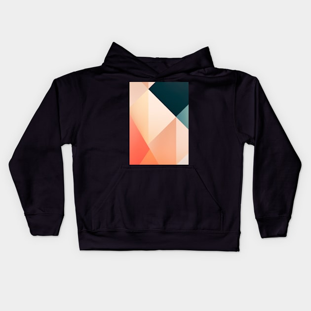 Forest Painting Kids Hoodie by maxcode